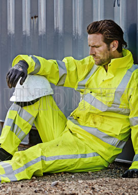 Hivis & Safety PU rain wear